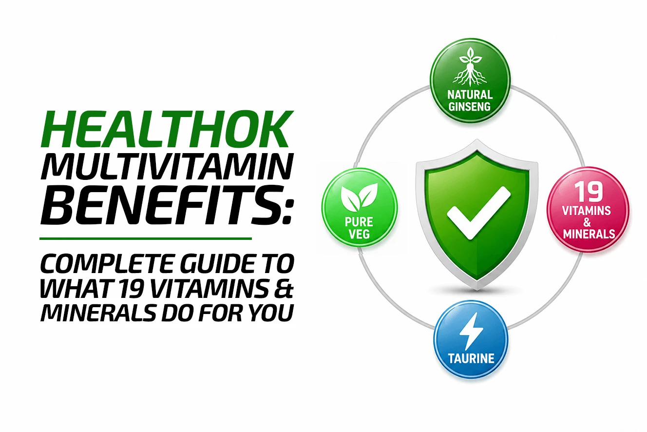 Health OK Multivitamin Benefits: Complete Guide to What 19 Vitamins & Minerals Do for You