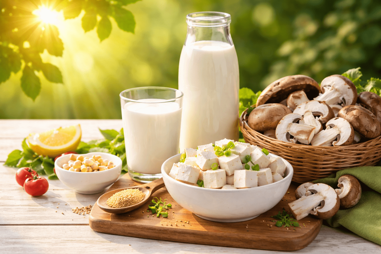 Vitamin D intake for vegetarians