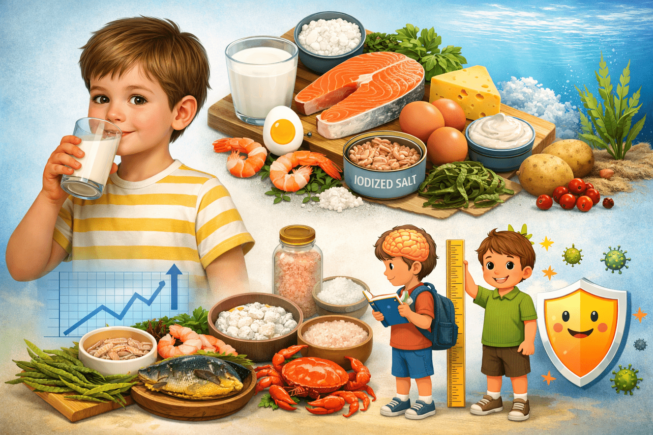Iodine required in Child’s Diet